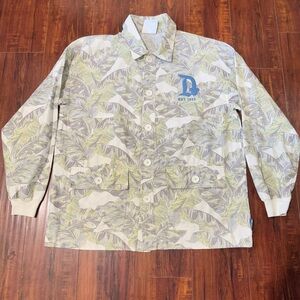 Disney Tropical Spirit Jersey Floral Print Size Medium Preowned Read Info Below!